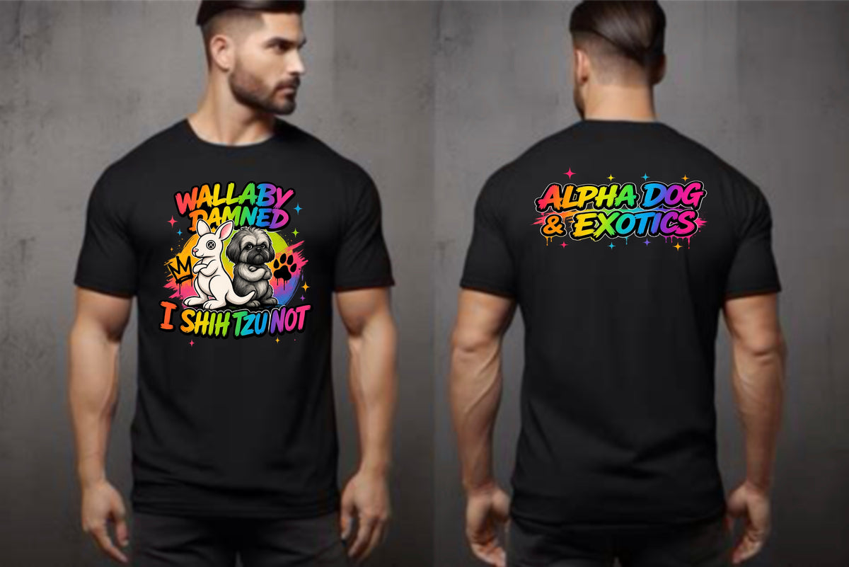 90s Retro Alpha Dog & Exotics Shirt