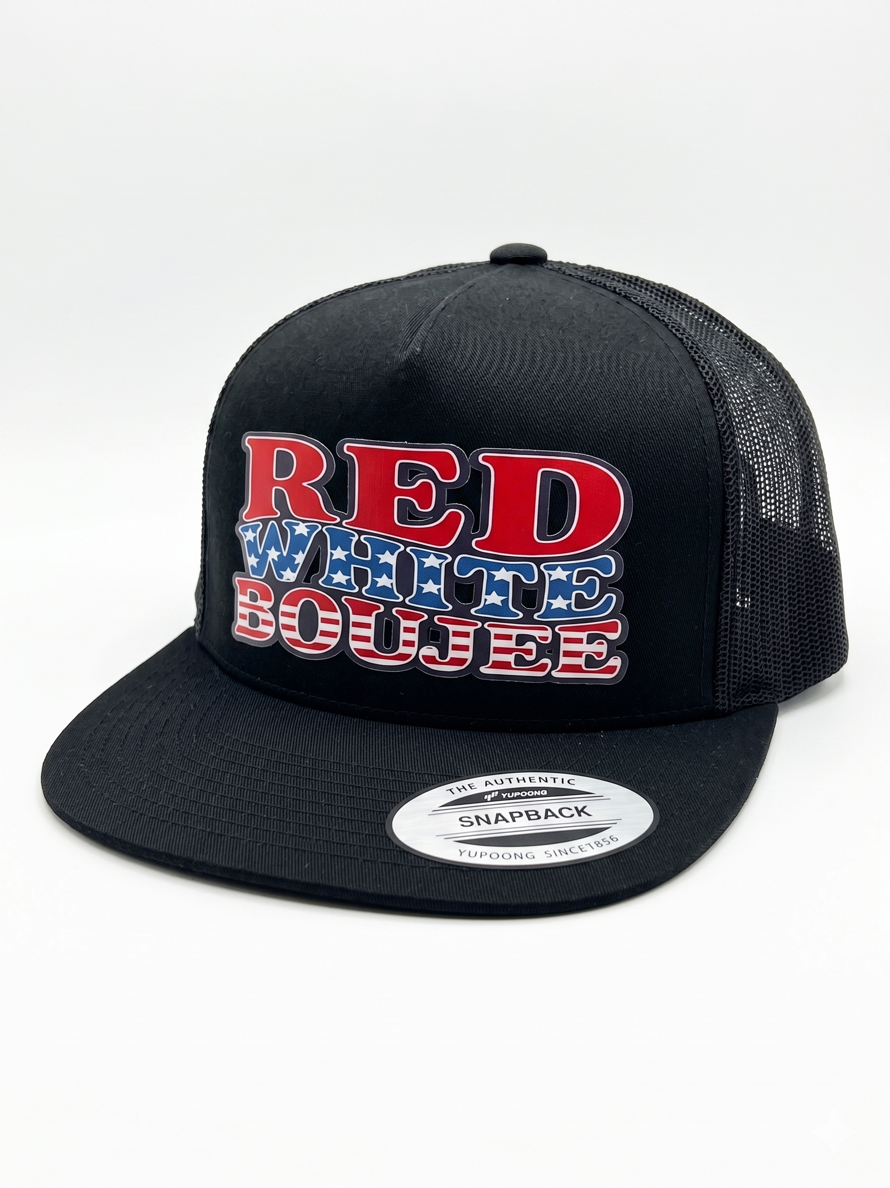 Red, White, and Boujee Hat