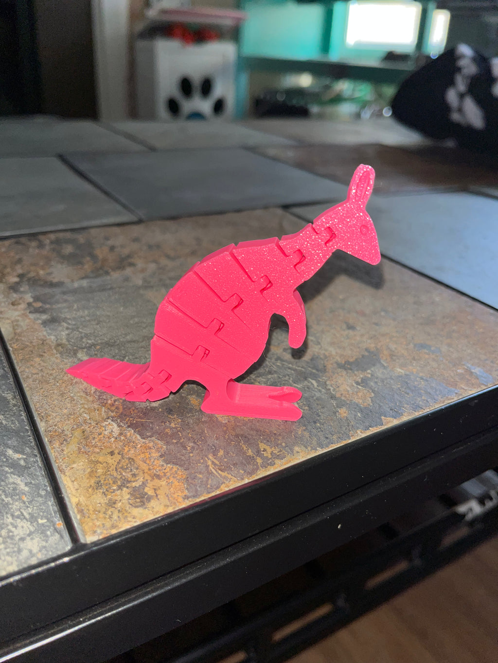 Mokey Wallaby 3d Printed Fidget Toy