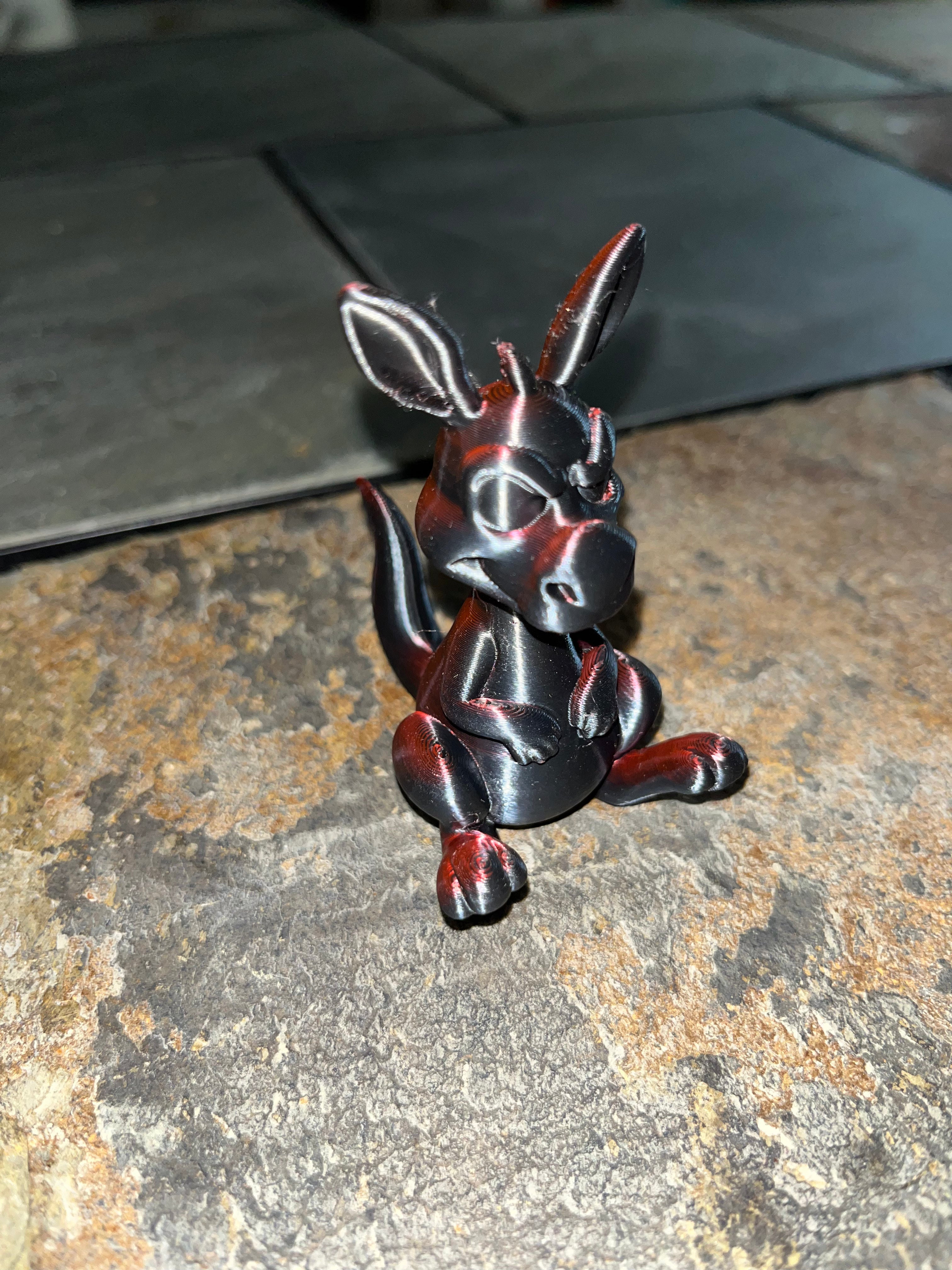 Manic Mokey 3d printed Wallaby