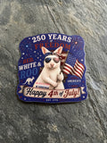 Red, White, and Roo Sticker