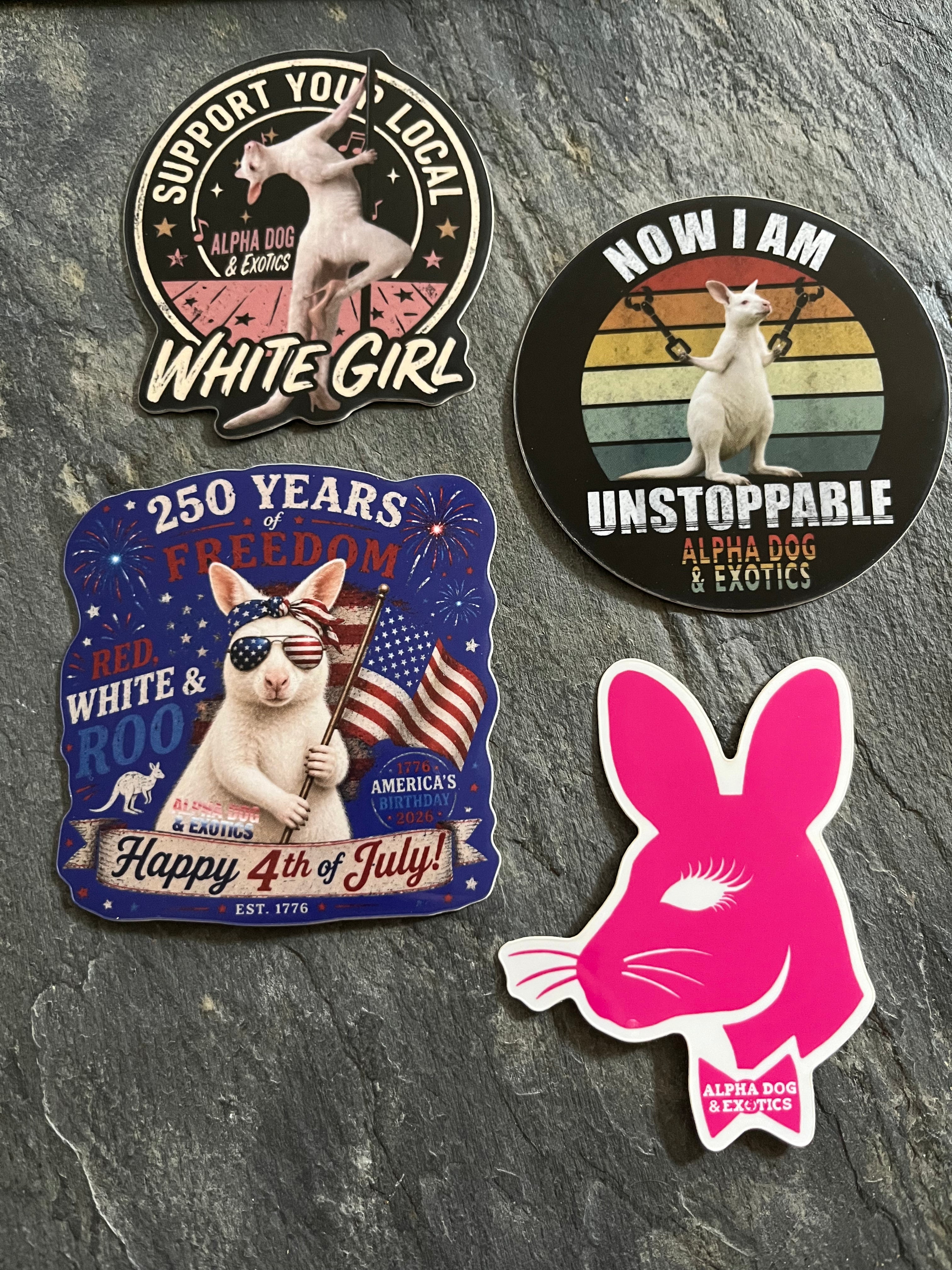 4 sticker pack