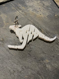 Mokey Wallaby 3d Printed Fidget keychain