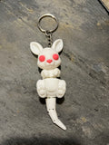 Mokey Wallaby 3d Printed Fidget keychain 2