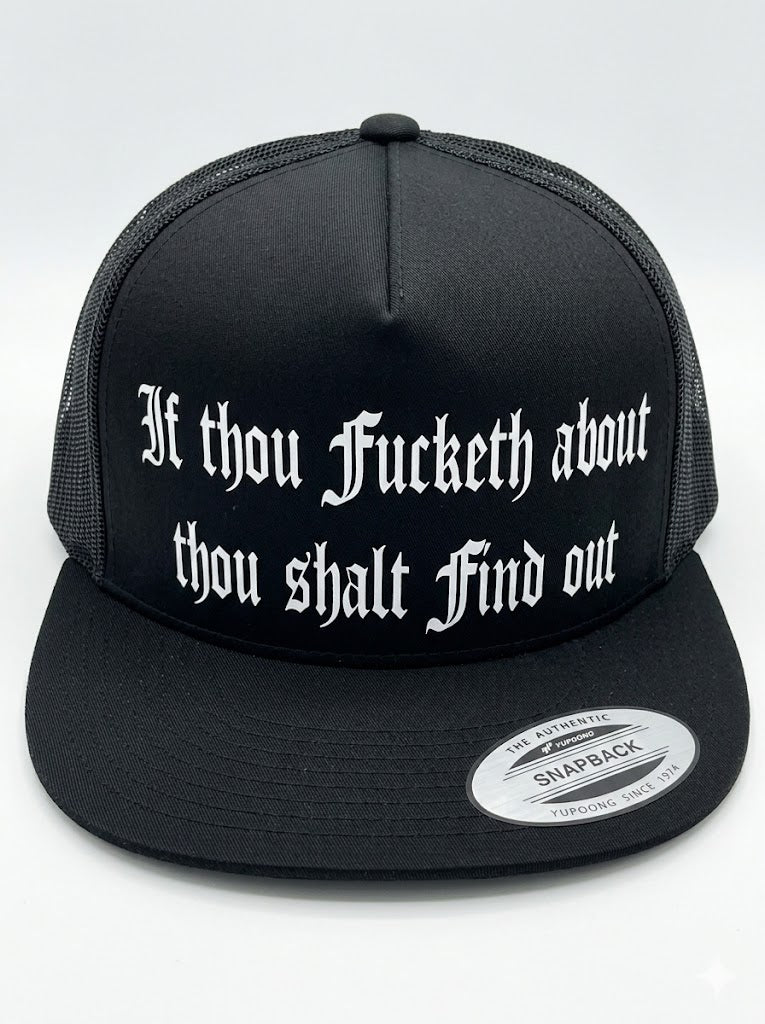 If thou fucketh hat